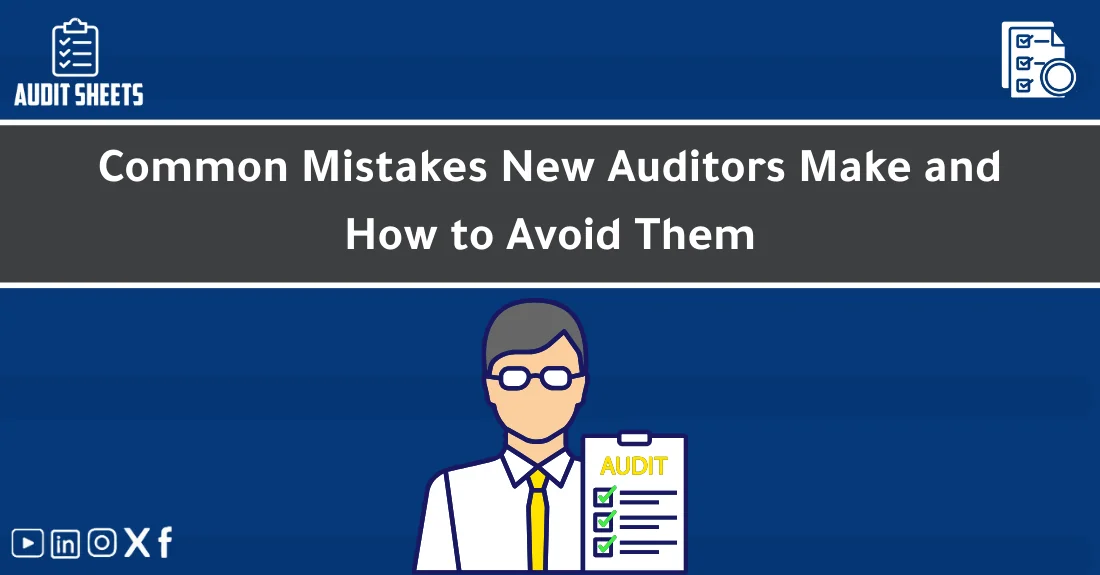 صورة تحتوي على عنوان المقال حول: " Auditor Success Stories: Inspiring Journeys from Scratch" مع عنصر بصري معبر