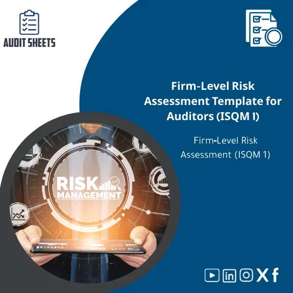 Firm-Level-Risk-Assessment-template-en144 Firm-Level Risk Assessment template ISQM 1 displayed as a structured
