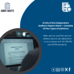 auditor-report-templates